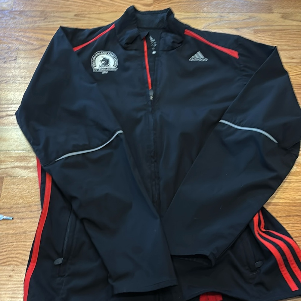 2008 Boston Marathon jacket.